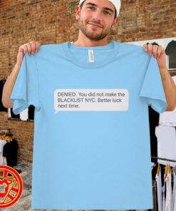 Denied Better Luck Next Time men-design