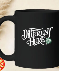 Different Here Celtics White mug-design