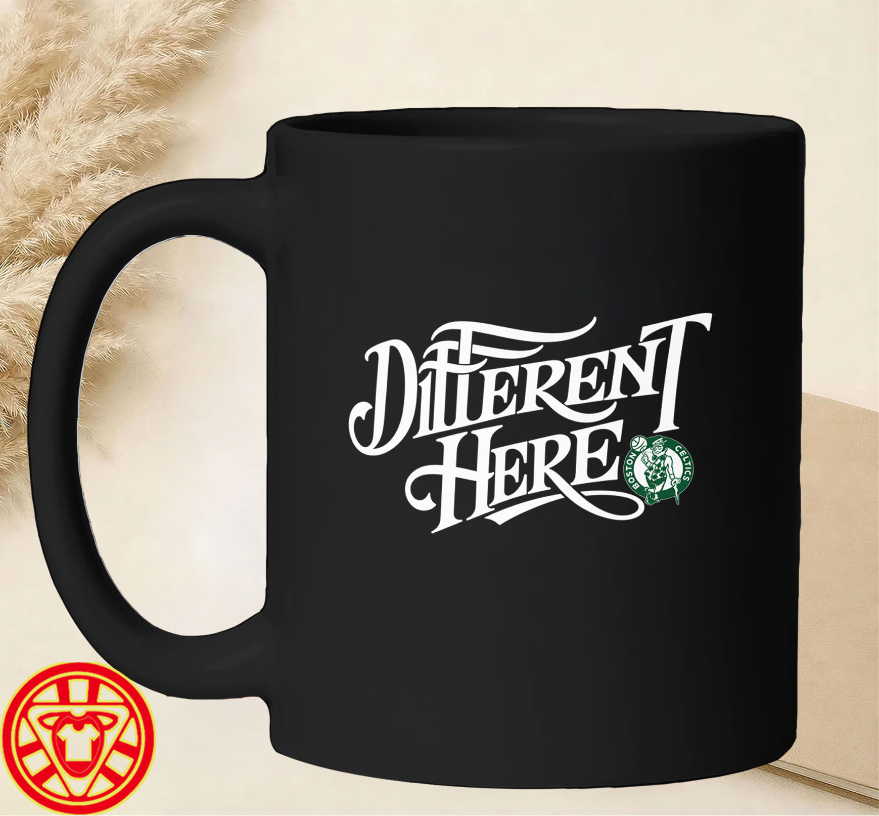 Different Here Celtics White mug-design