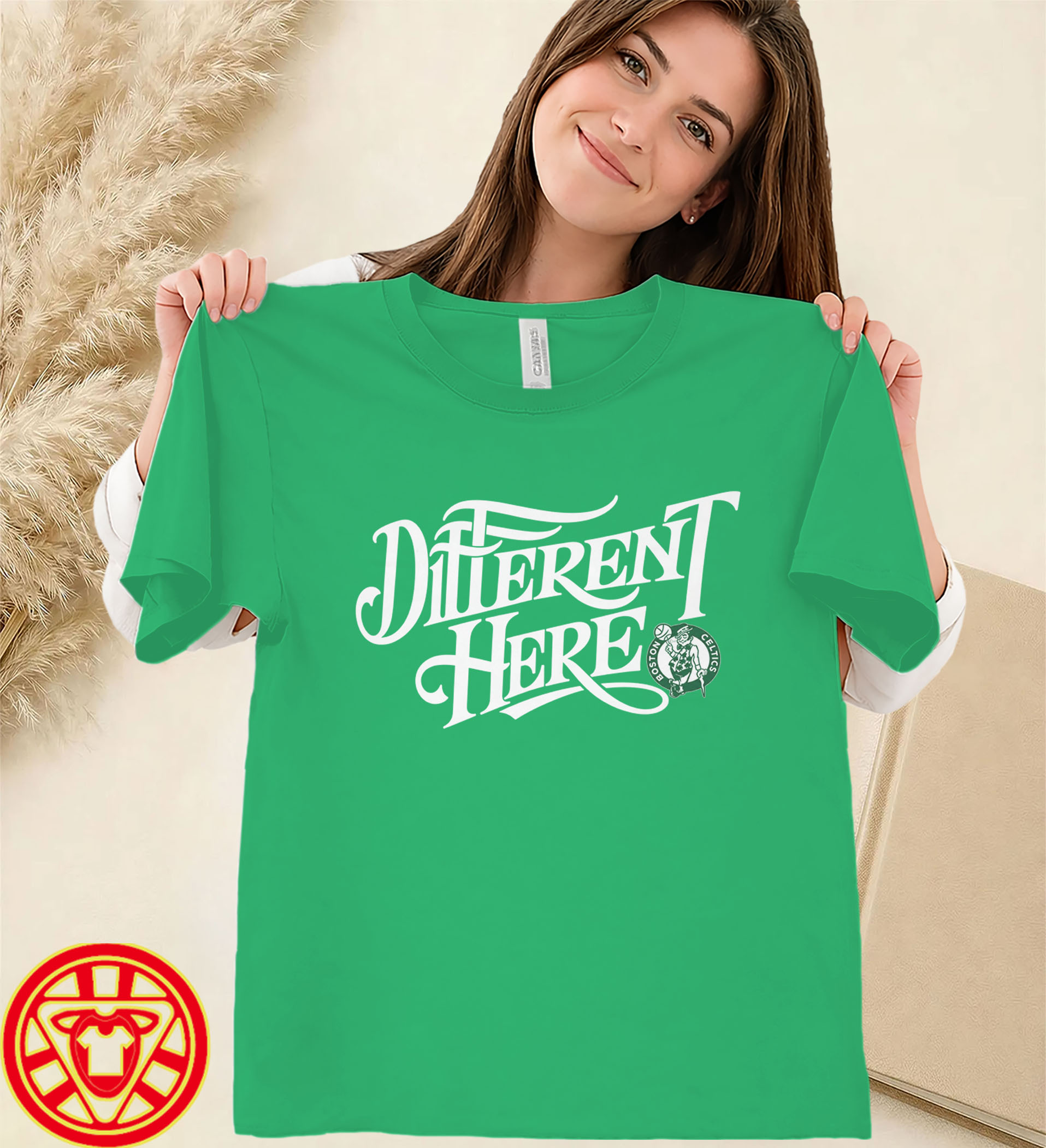 Different Here Celtics White women-design