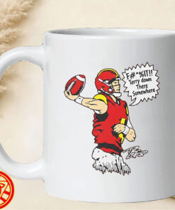 F It Terry Down There Somewhere mug-design