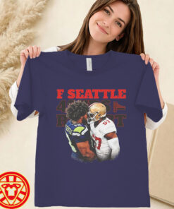F Seattle Dre Greenlaw 49ers Rivalry women-design