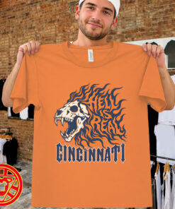 FC Cincinnati Lion Skull Flames men-design