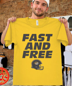 Fast And Free Missouri Football men-design