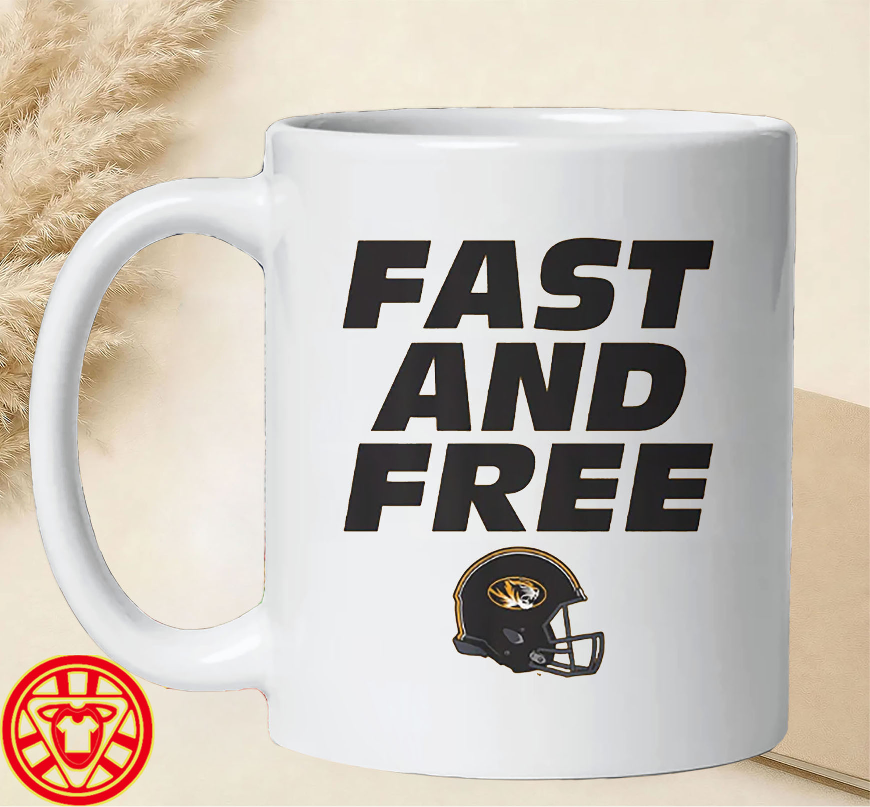 Fast And Free Missouri Football-mug-design