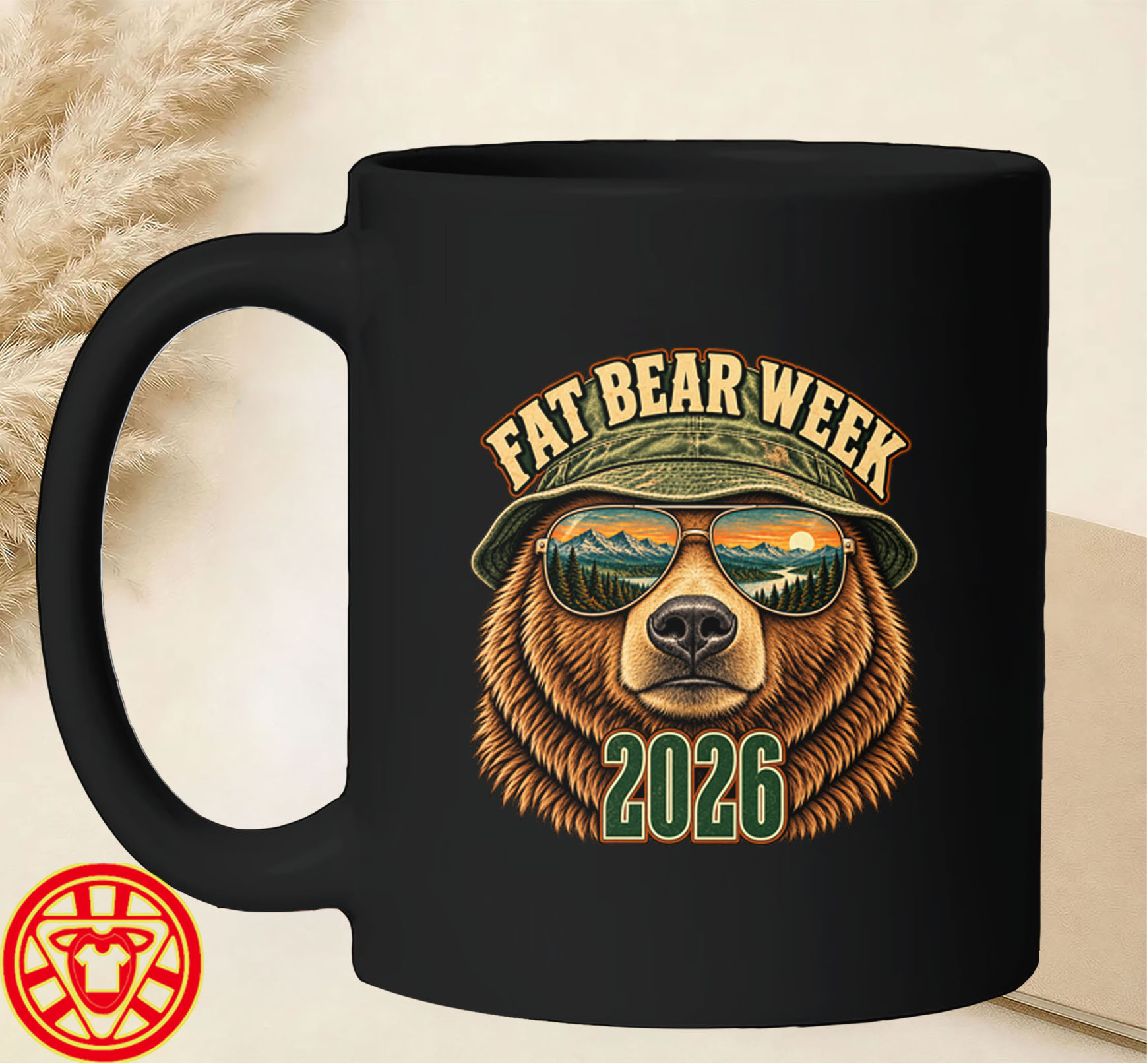 Fat Bear Week 2026 mug-design