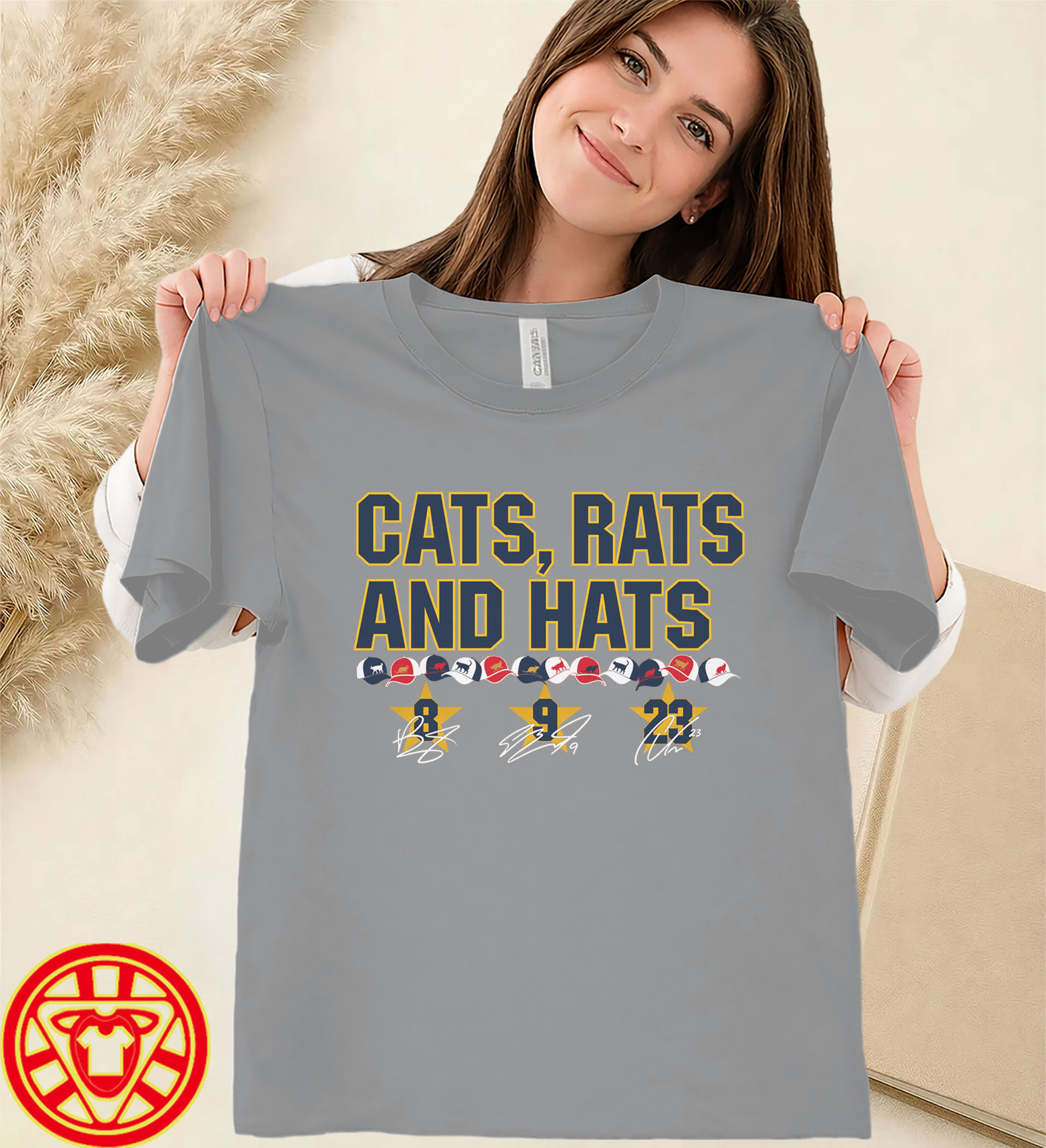 Florida Hockey Cats & Rats & Hats women-design