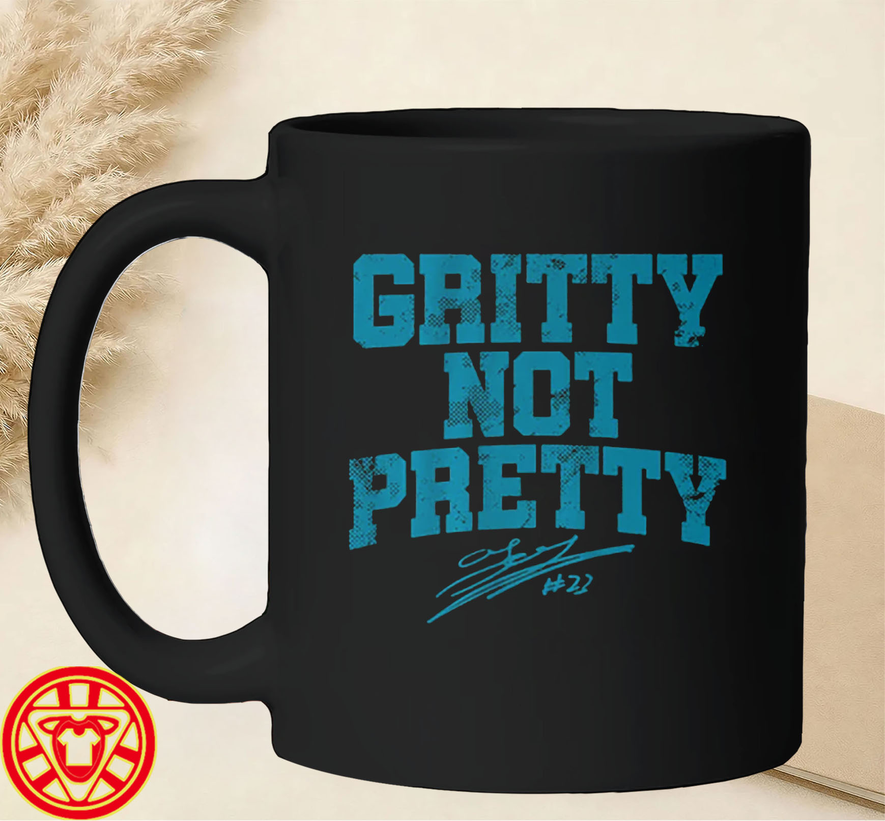 Foye Oluokun Gritty Not Pretty mug-design