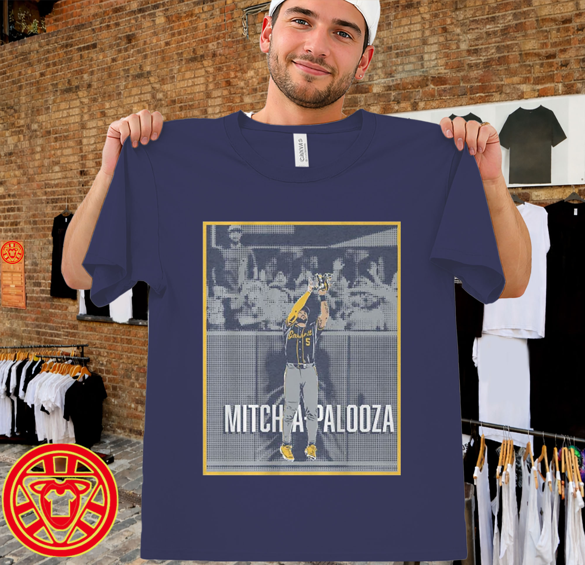 Garrett Mitchell Home Run Robbery men-design