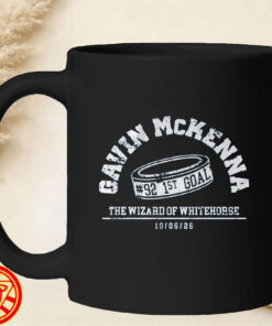 Gavin McKenna 1st Goal mug-design