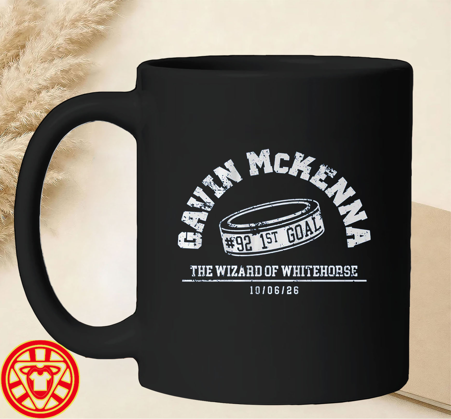 Gavin McKenna 1st Goal mug-design