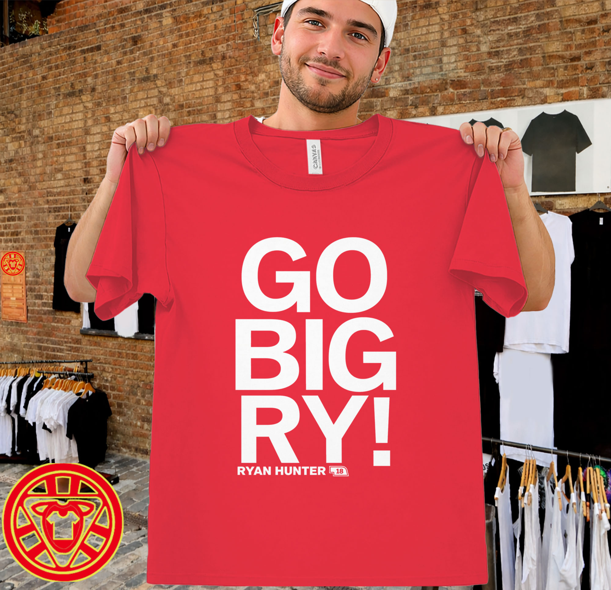 Go Big Ry Red men-design