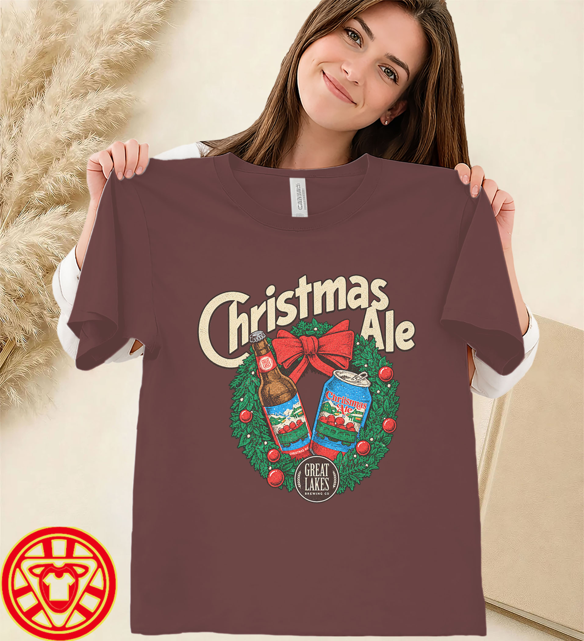 Great Lakes Brewing Co. Christmas Ale 2026 women-design