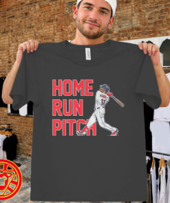 Home Run Pitch Swing Jose Ramirez men-design
