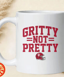 Indiana Football Gritty Not Pretty mug-design