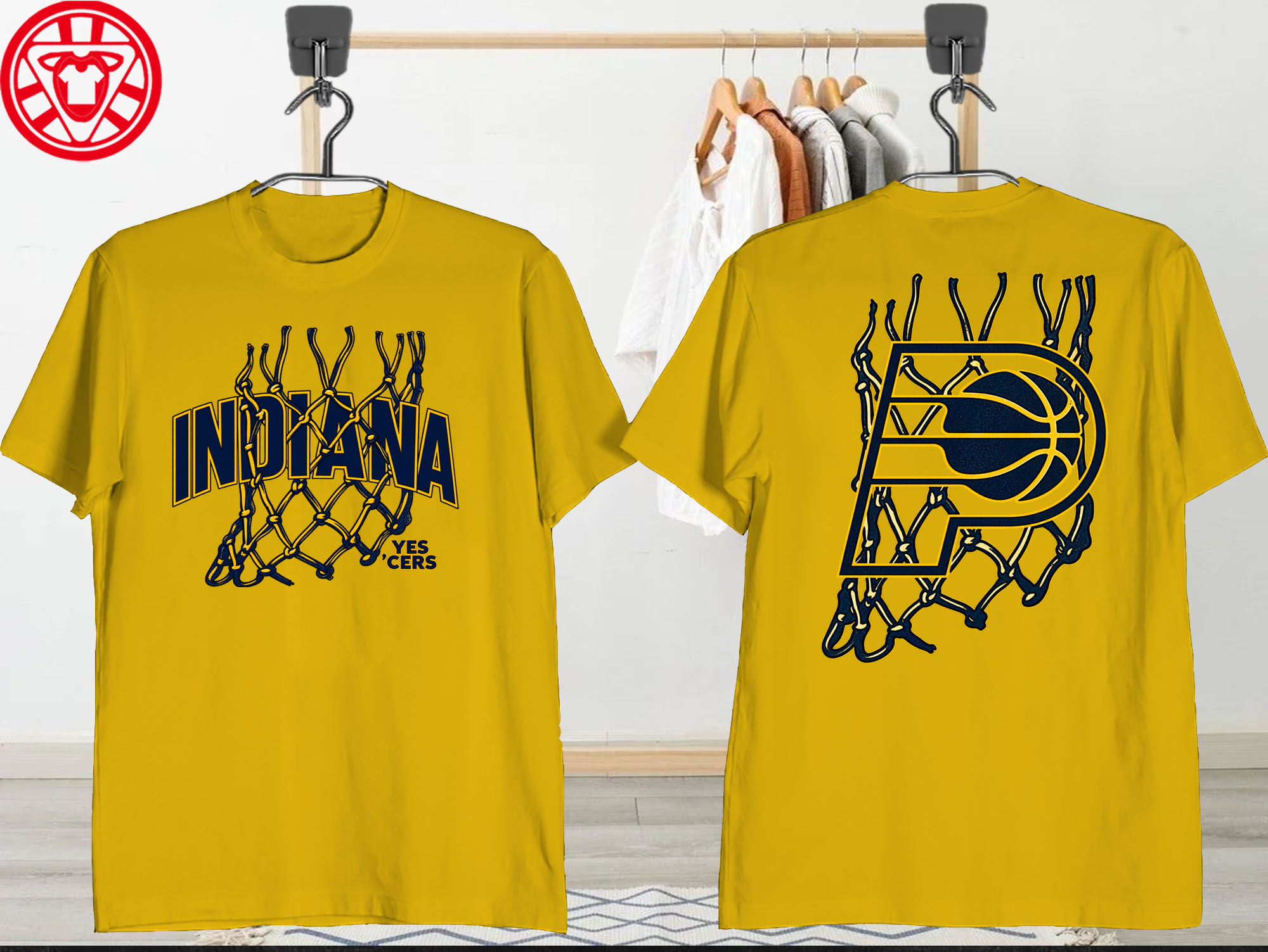 Indiana Pacers Gold Out Mockup-Black-Fron
