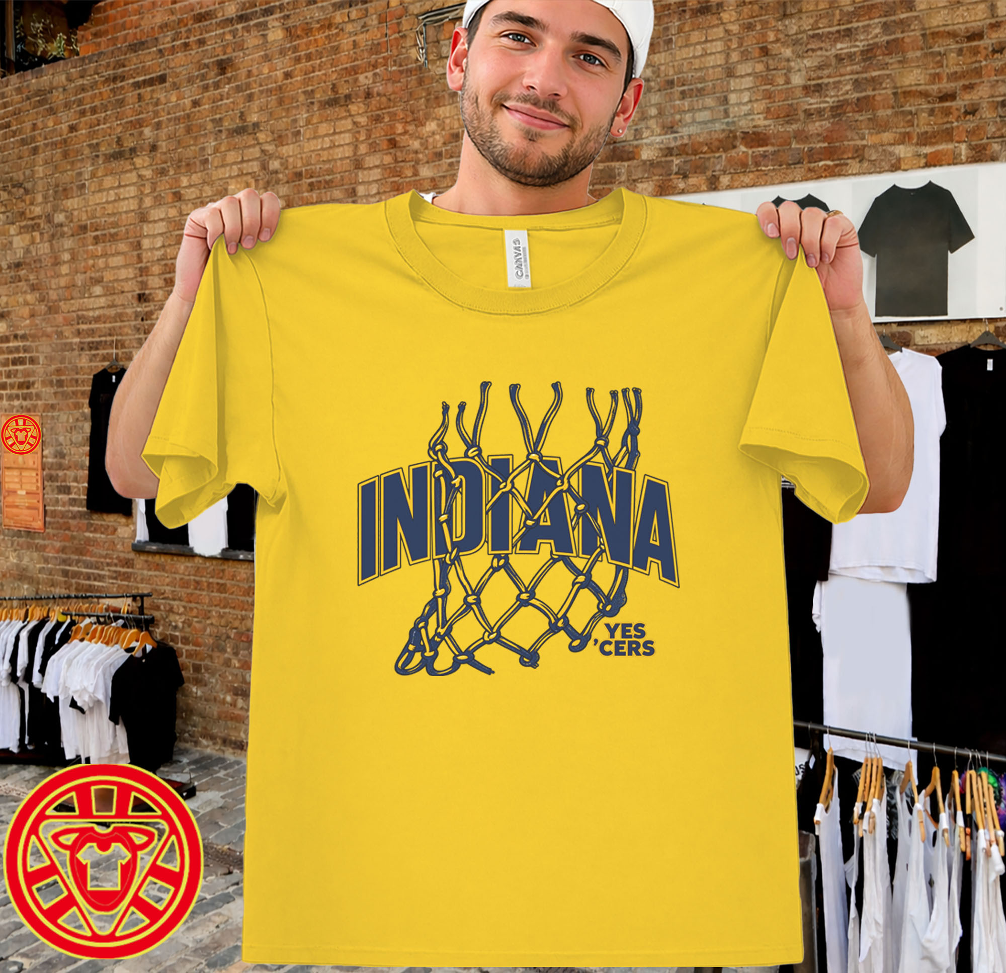 Indiana Pacers Gold Out men-design