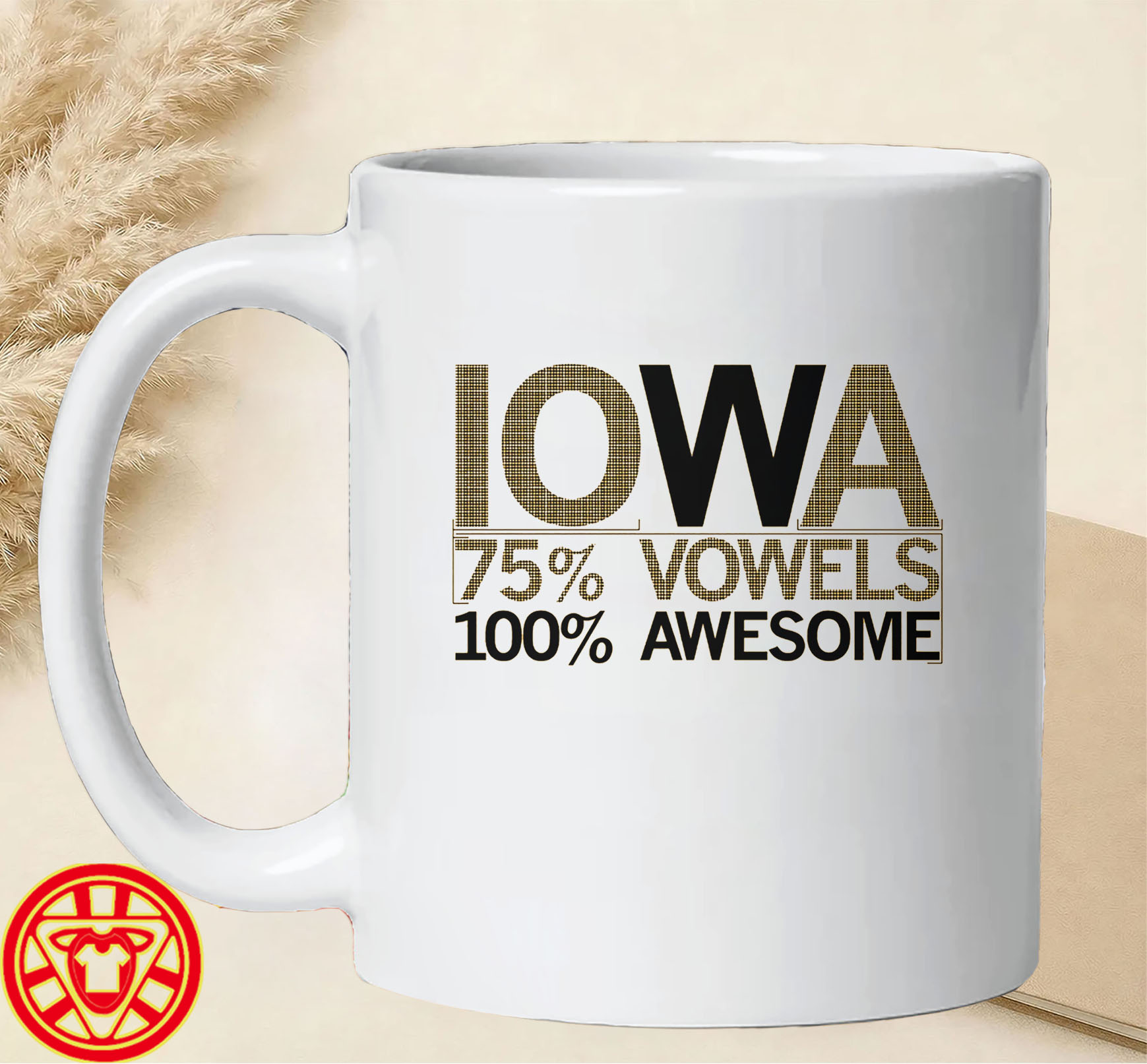 Iowa 75% Vowels 100% Awesome