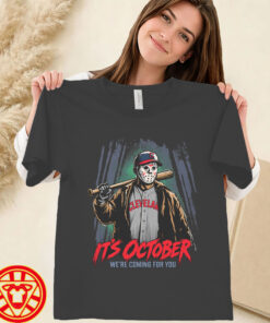 Jason Voorhees Cleveland Guardians It’s October women-design