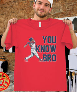 Jose Ramirez You Know Bro Swing men-design