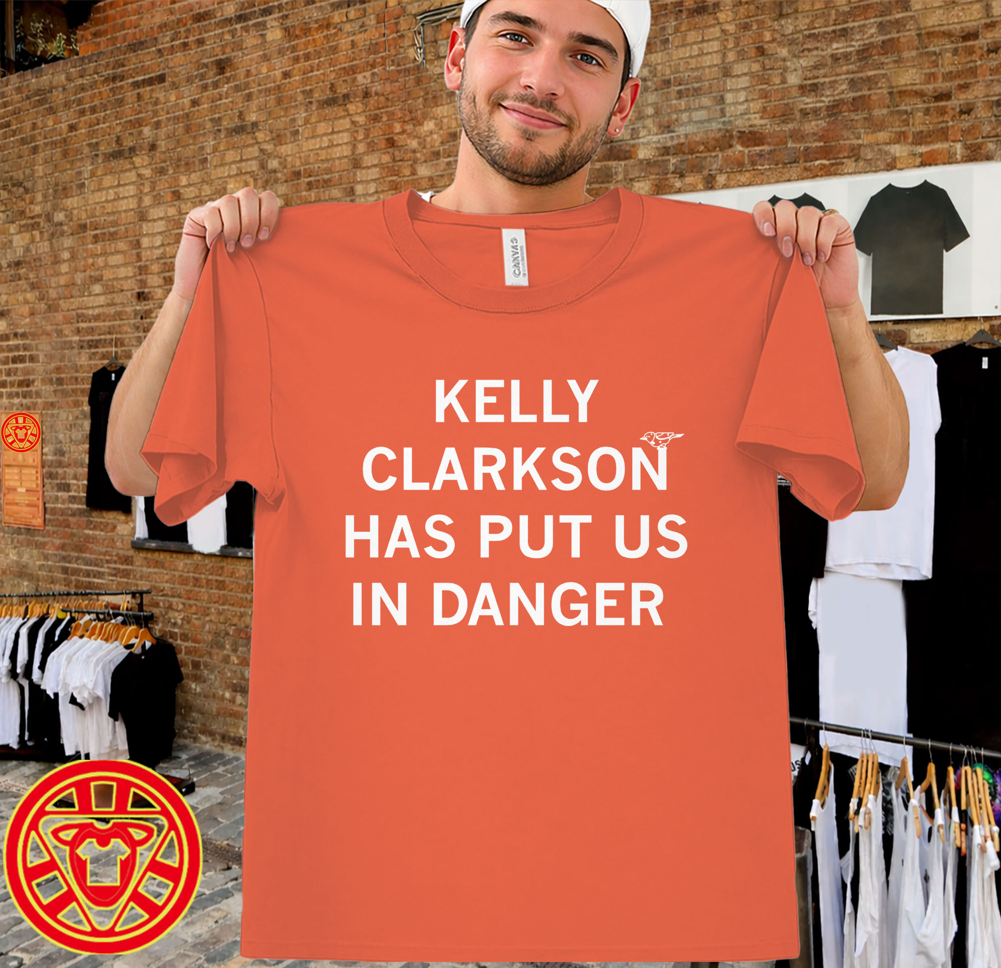 Kelly Clarkson Has Put Us In Danger men-design