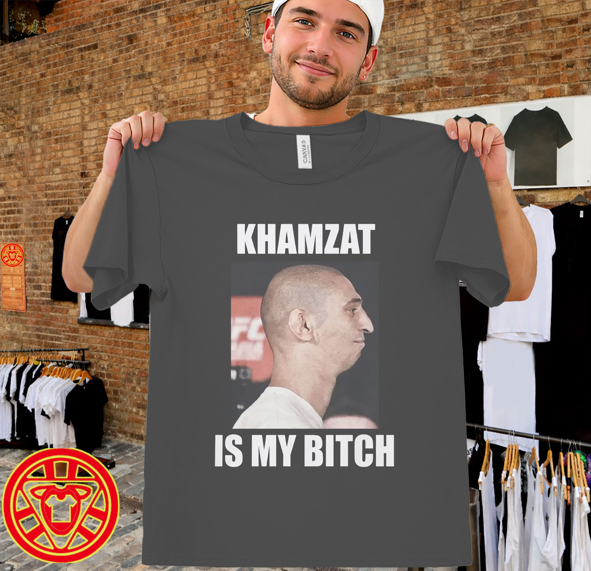 Khamzat Is My Bitch men-design
