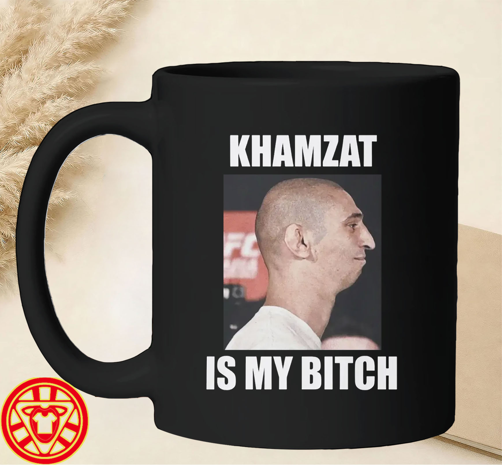 Khamzat Is My Bitch mug-design