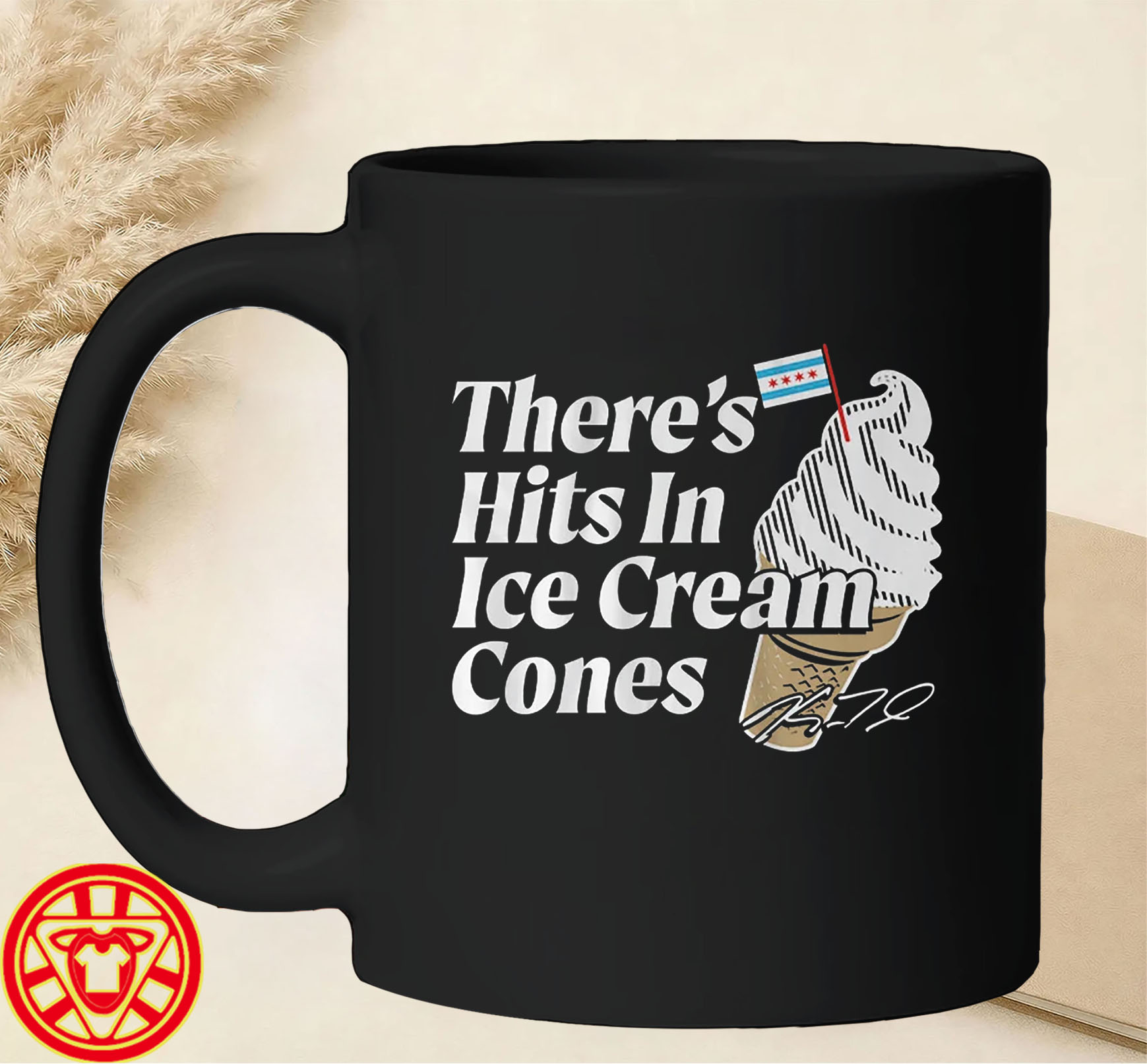 Kyle Teel There's Hits In Ice Cream Cones mug-design