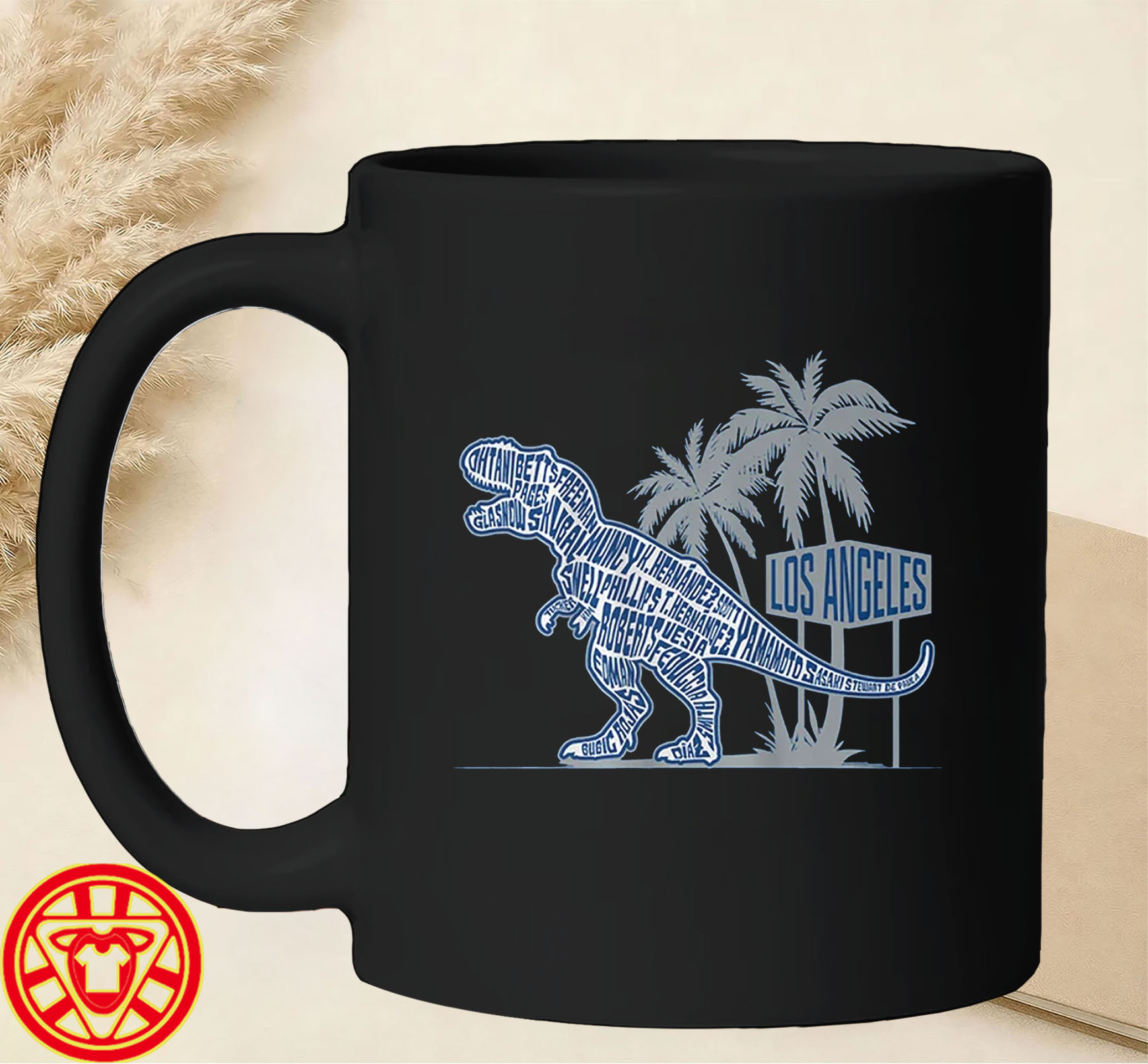 Los Angeles Dinosaurs-mug-design