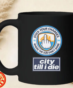 Man City Charges Protest mug-design