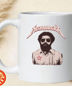 Metallurgica Lula Metallica Parody mug-design