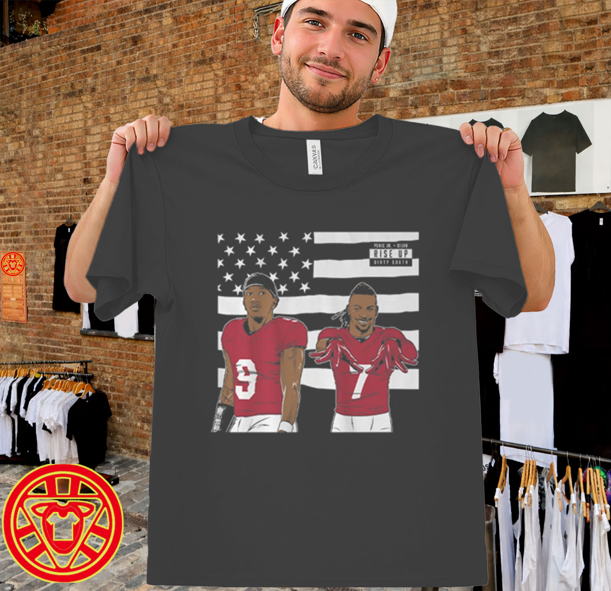 Michael Penix Jr. & Bijan Robinson men-design