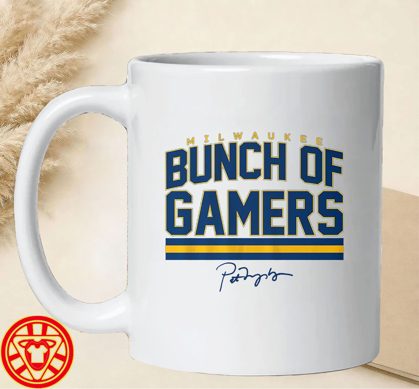 Milwaukee Baseball Bunch Of Gamers mug-design