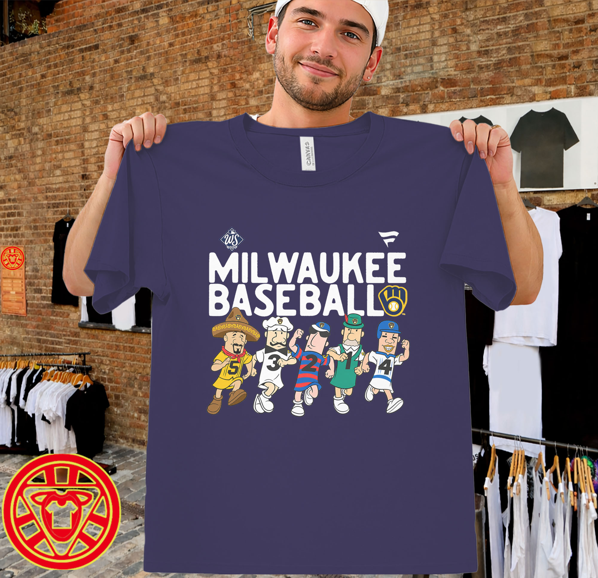 Milwaukee Brewers 2026 World Series men-design
