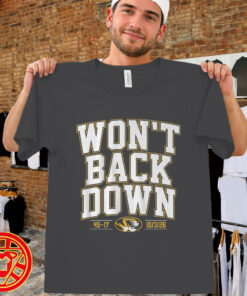 Missouri Football Won't Back Down men-design