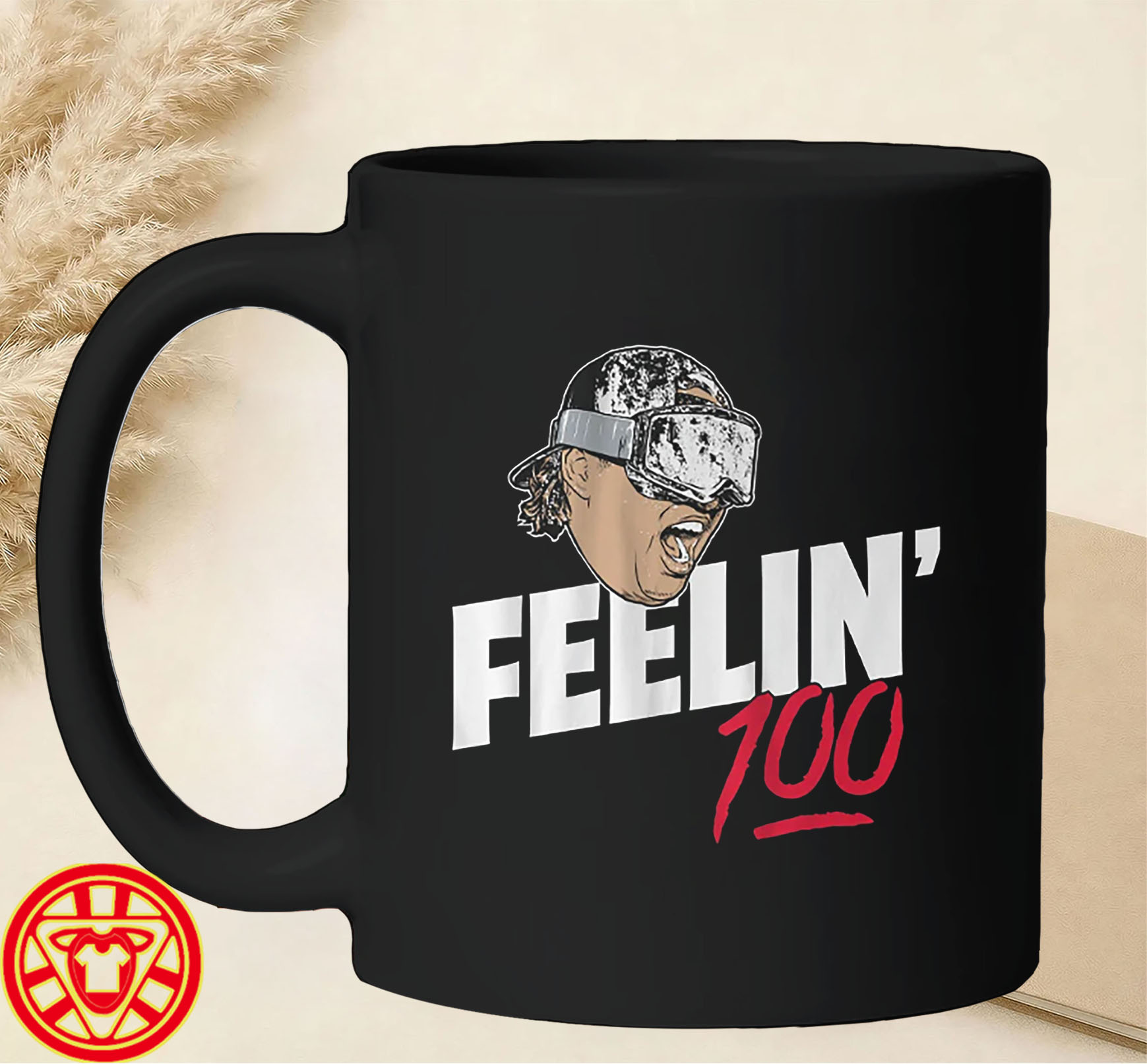 Munetaka Murakami Feelin' 100 mug-design