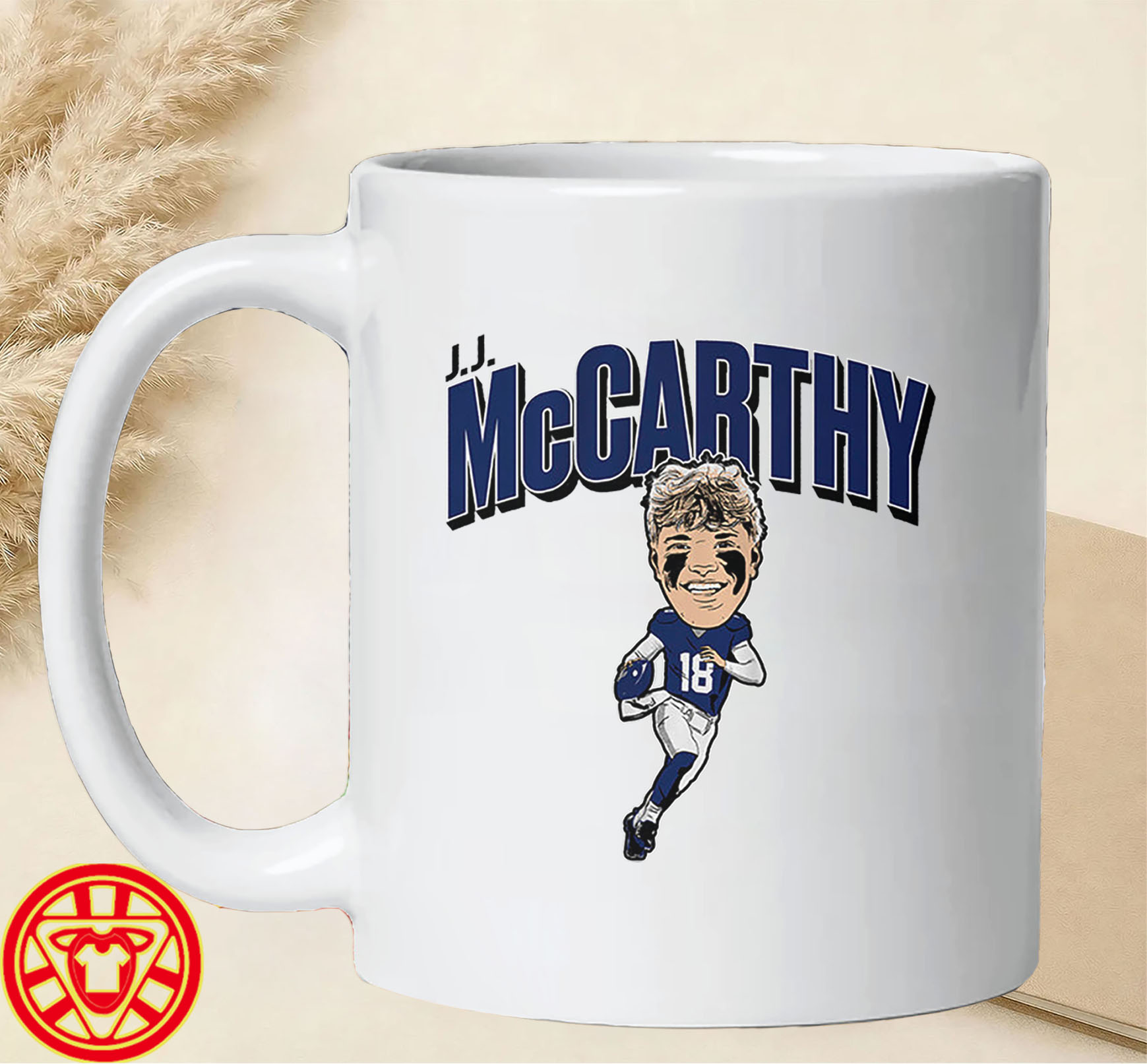 New York J.J. McCarthy mug-design