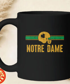Notre Dame Football Helmet mug-design