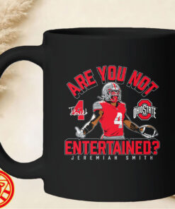 Ohio State Football Jeremiah Smith Are You Not Entertained mug-design