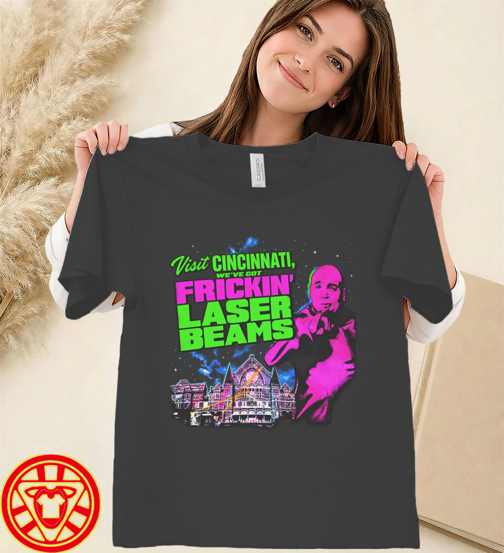Our City Has Frickin Laser Beams women-design
