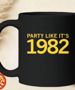 Party Like It's 1982 mug-design