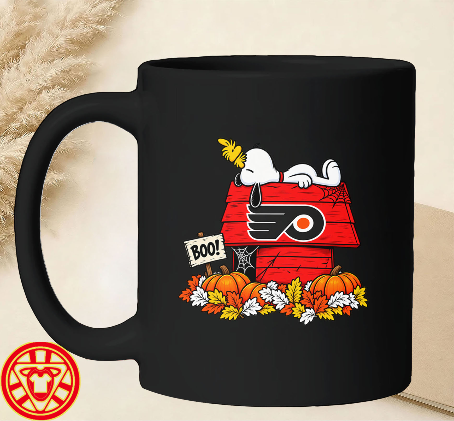 Peanuts Flyers Halloween – Snoopy Hockey-mug-design