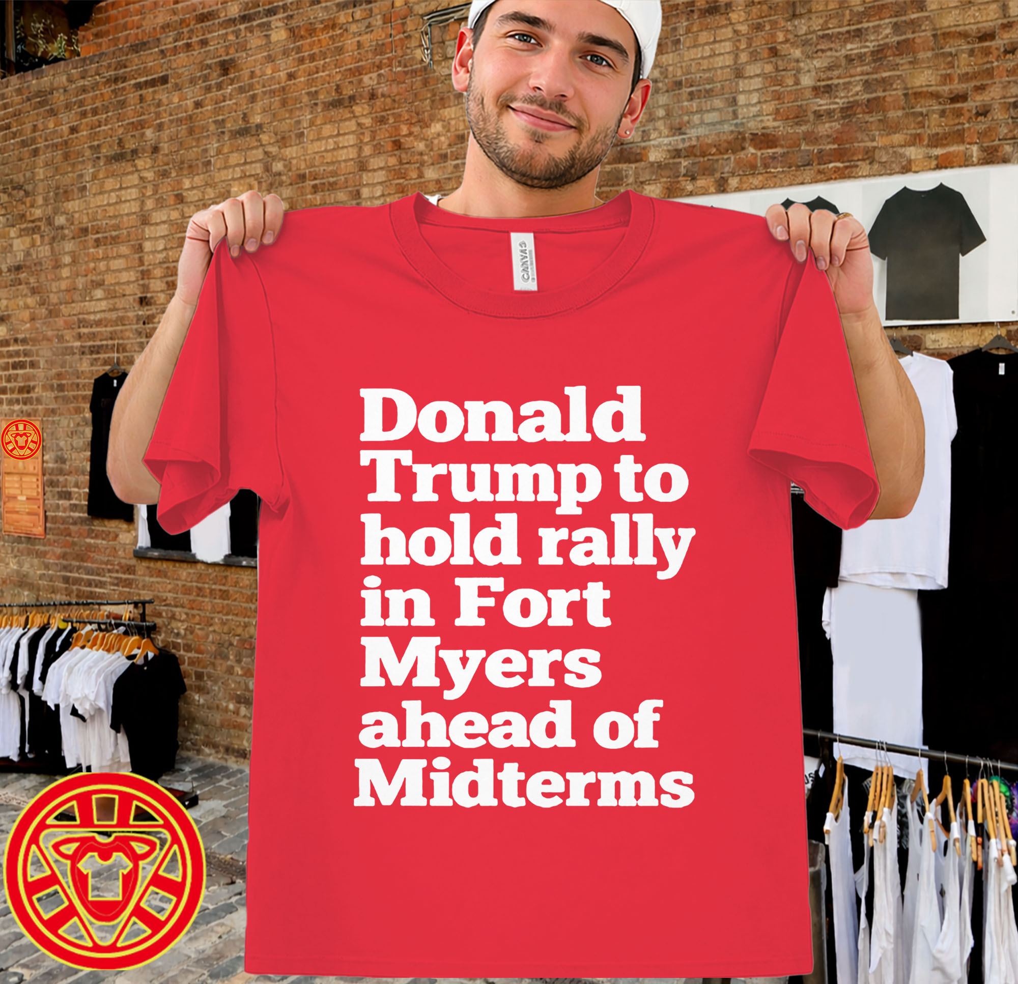 President Trump Holds a Rally in Fort Myers men-design