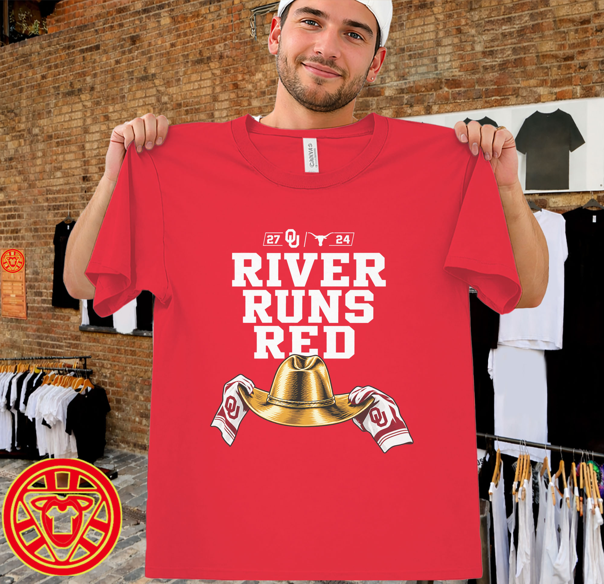 RIVER RUNS RED men-design