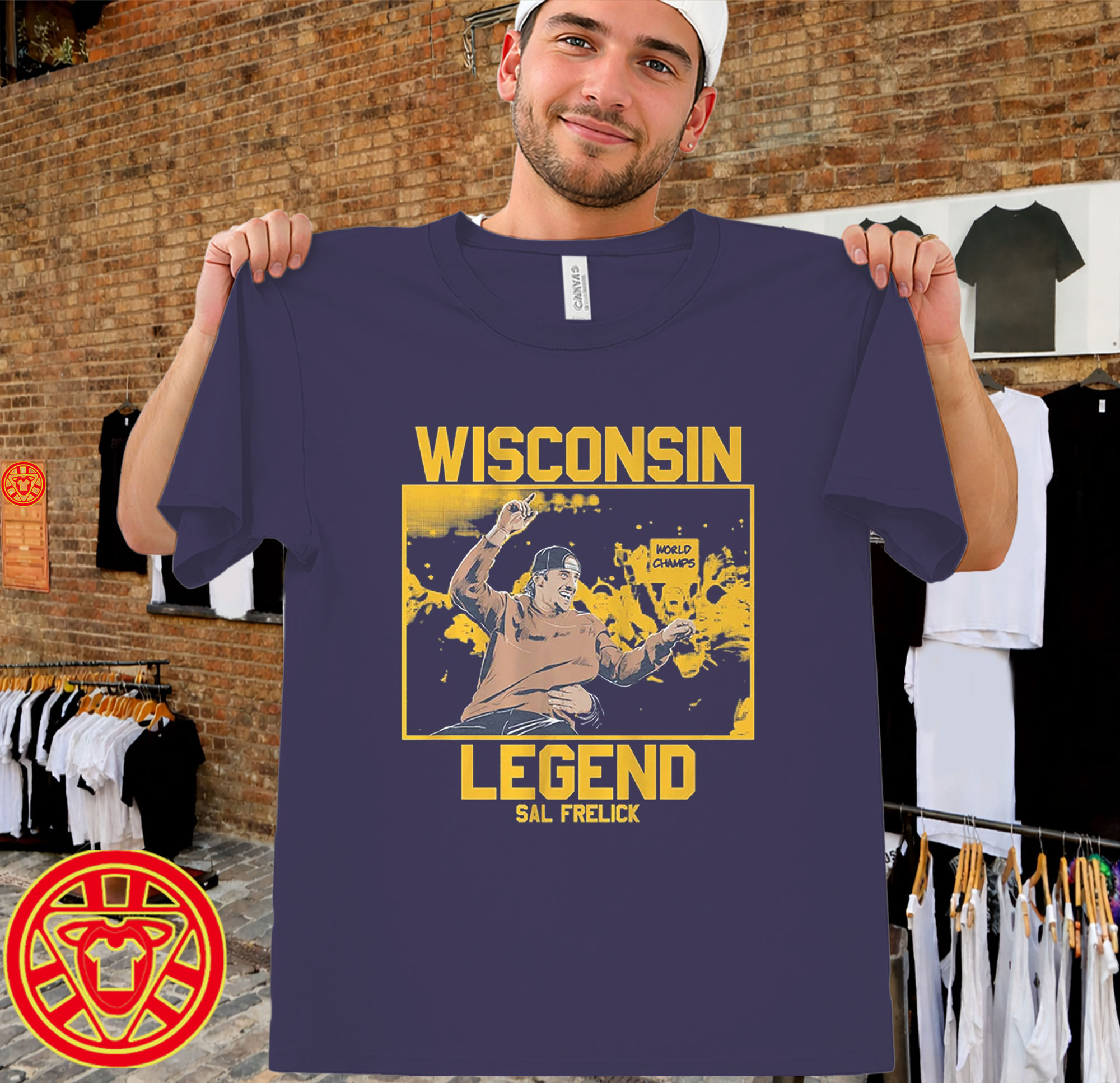 Sal Frelick Wisconsin Legend men-design