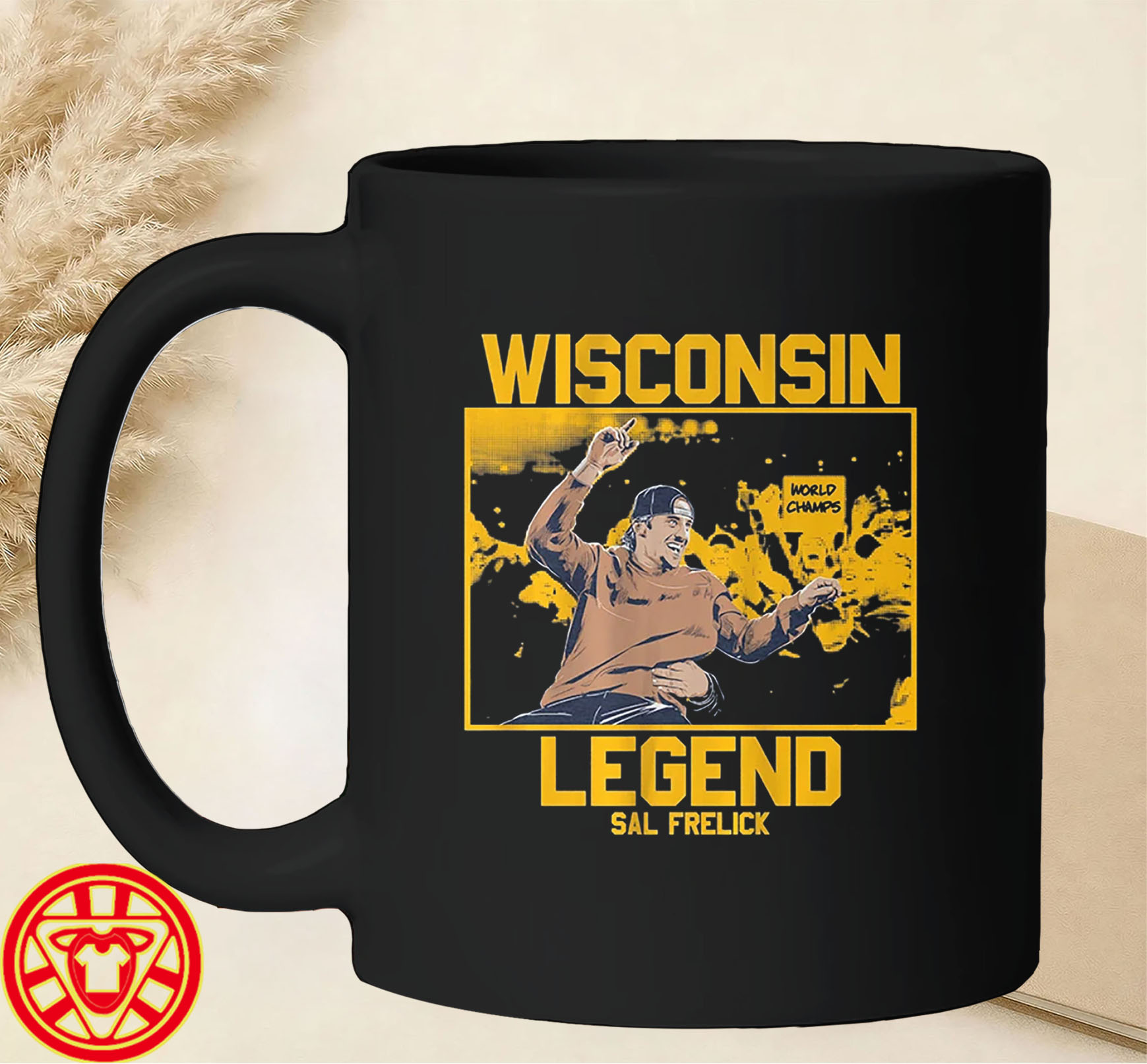 Sal Frelick Wisconsin Legend mug-design