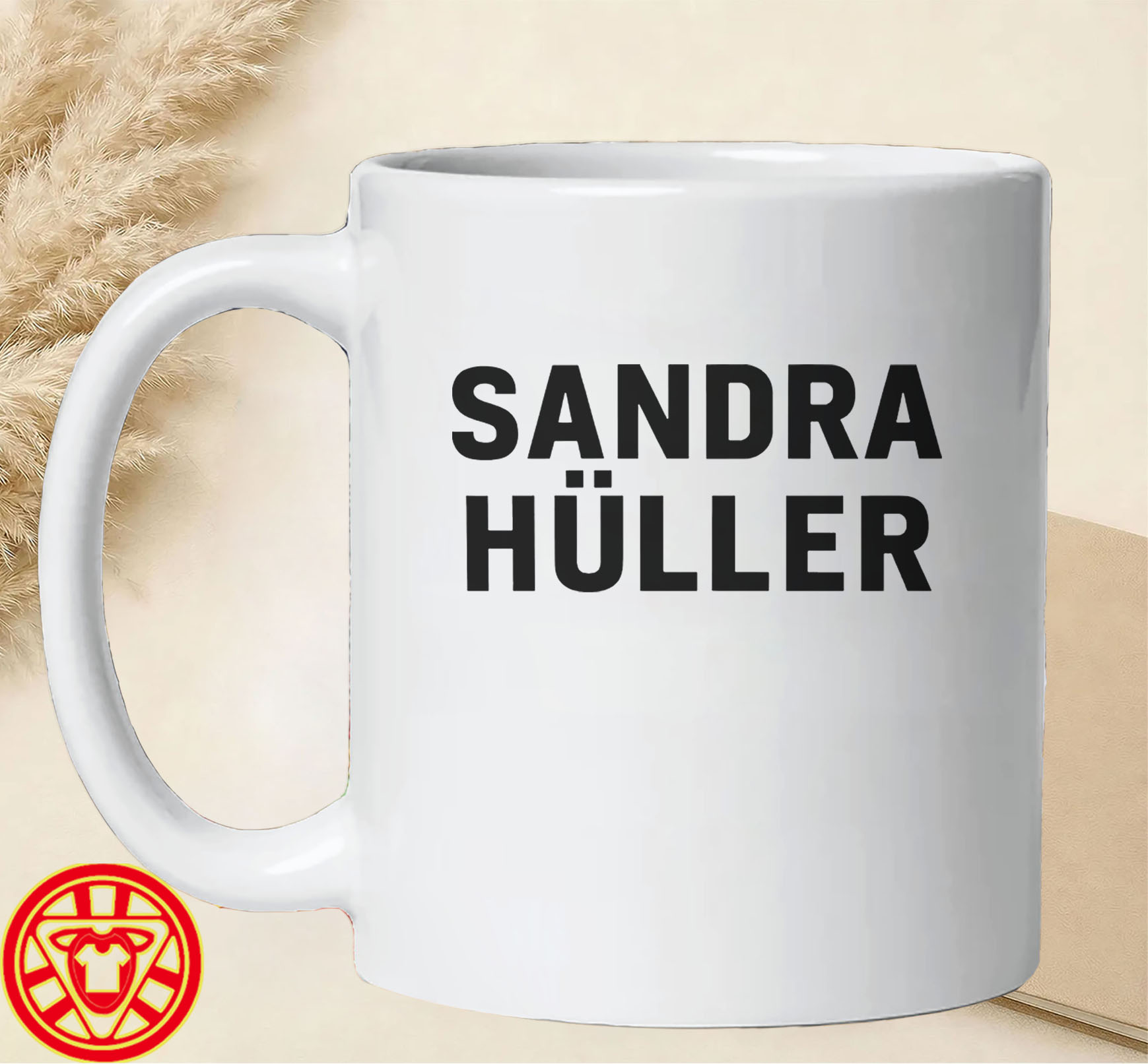 Sandra Hüller mug-design