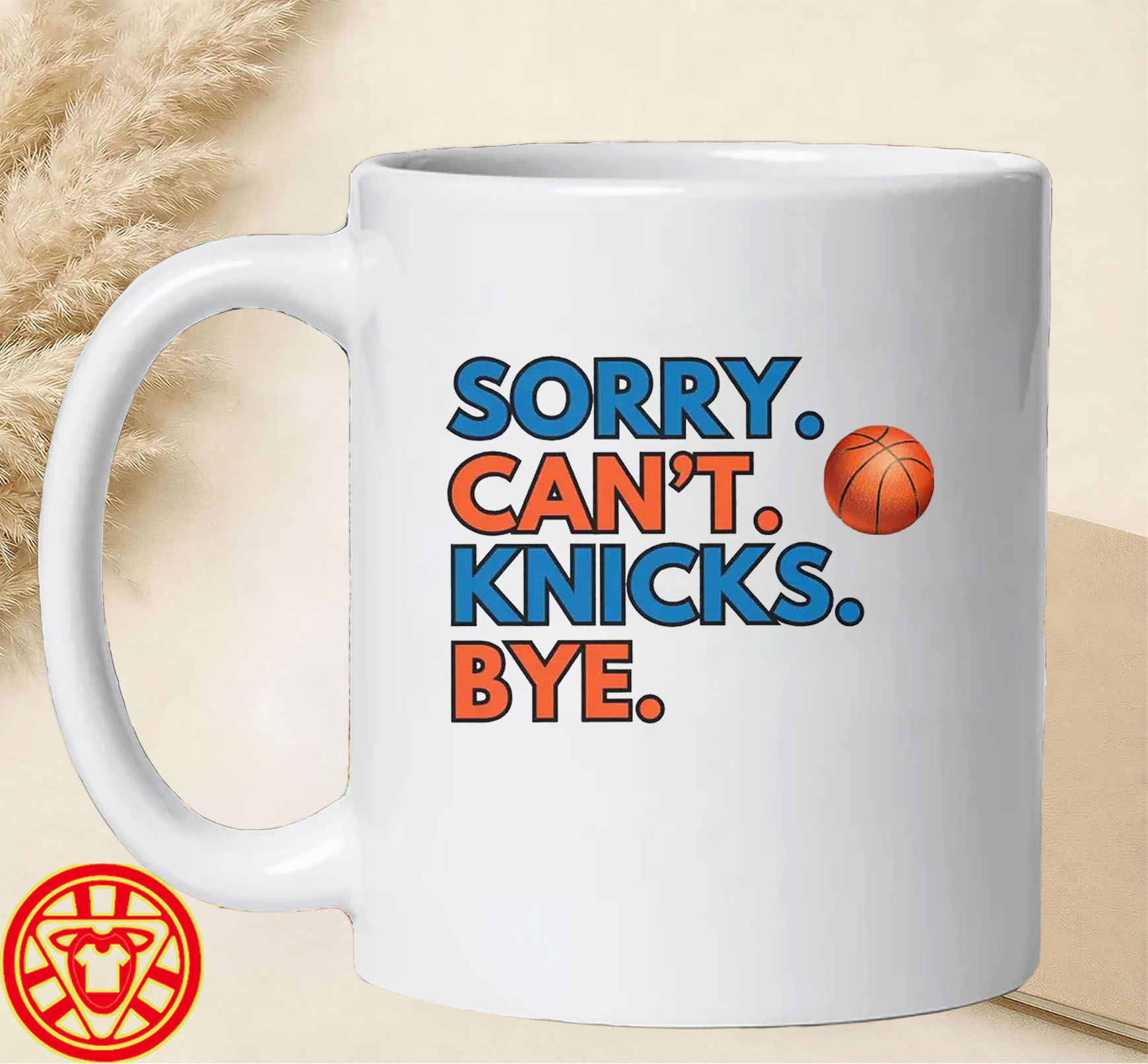 Sorry cant knicks bye mug-design