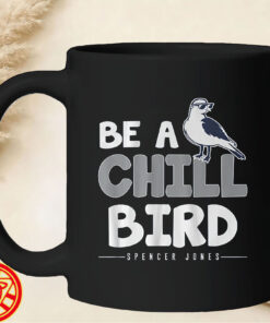 Spencer Jones Be A Chill Bird mug-design