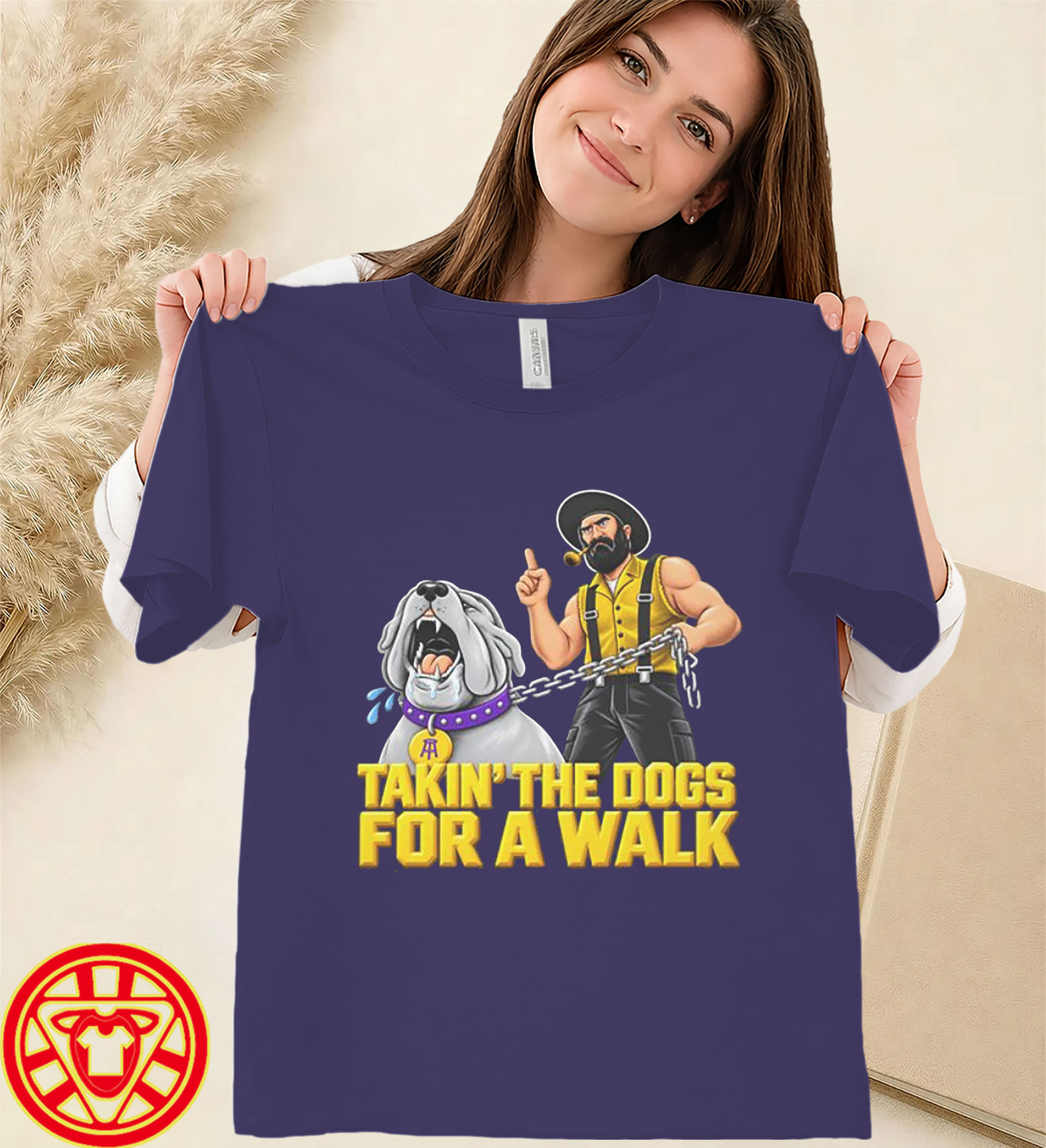Takin’ the Dogs for a Walk women-design